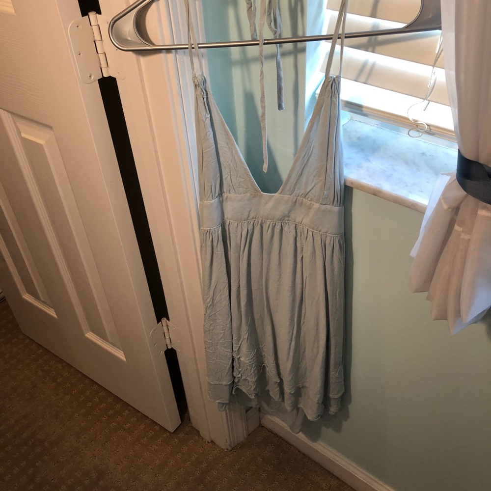 Blue sundress
